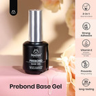 Beetles Gel Base Coat  15ml Prebond Base Gel Nail Polish Long Lasting Soak Off U