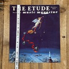 Vintage Christmas Music Magazine  1944 The Etude