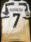 Cristiano Ronaldo Juventus 20 21 Jersey With Champions Patches All Sizes