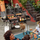  freeship  sale    royal Gourmet 2-burner Gas And Charcoal Combo Grill Zh3005y   