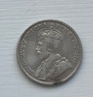 Canada 1912 George V  925 Sterling Silver Twenty-five 25 Cents Quarter