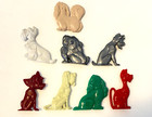 Vtg Disney Lady   The Tramp Lot Kellogg   s Cereal Premium Prize 1955 Rare Colors
