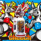 Cheech Glass - 12  Kangaroo Boxer Rig Water Pipe - With 14m Bowl  usa 