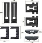 10 Packs W10350375 Dishwasher Top Rack Adjuster For Whirlpool Kenmore W10712395