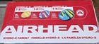 Airhead Hydro-x2 1-2 Riders 58 Inch Inflatable Boat Towable Tube New