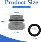 4560 Pool Hose Adapters Conversion Kit For Intex Hayward Pool Filter Pump Hose 