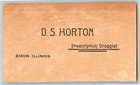 D s  Horton Prescription Druggist Dixon  Il Victorian Trade Card  Reid s German