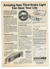 1985 Vintage Print Ad Pec Progressive Energy Corporation Amazing New Third Brake