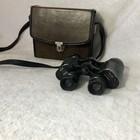 Vintage Scope Pilot Fly-weight 7 X 35 376 Ft 1000 Yds Binoculars With Case