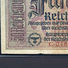 Wwii Germany 50 Reichsmark 1940   1945 Reichskreditkassen Note Rare Issue