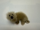 Vintage Souvenir Toy Stuffed Miniature Seal Pup Figure Figurine Real Fur