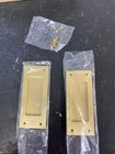 Baldwin Pd006 ps Pocket Door Trim Pair  Santa Monica Style  Vintage Brass