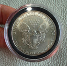 U s  Mint 2010 American Silver Eagle  1 1 Oz  999 Silver Bullion W  Holder
