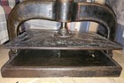 Antique Vintage 19th Century 1800s American Victorian Cast Iron Book Press 