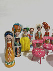 Vintage 1960s Disney    small World    Kokeshi Dolls -  video  - Excellent