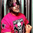 Bret Hart Hitman Heart And Winged Skull Wrap Around Shades Sunglasses New