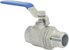Full Port Ball Valve Male X Female S304 Stainless Steel Heavy Duty For Water    