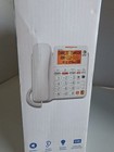 At t Cl4940 Corded Answering System Phone Speakerphone Big Buttons Caller Id New