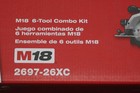 New   Sealed  Milwaukee 2697-26xc M18 6-tool Combo Kit Batteries Charger   Bag