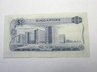 Singapore One Dollar   1  Bank Note