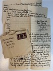 1937 Letter Pen Pals Nottinghamshire England Festus Mo Correspondence