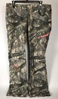 Under Armour All Season Field Pants Scent Control Camo Mossy Oak Womans Size 12