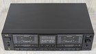 Jvc Td-w501 Stereo Double Cassette Tape Deck Recorder Player - Tested -
