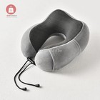 Memory Foam U-shaped Travel Pillow Neck Support Head Rest Car Plane Soft Cushion