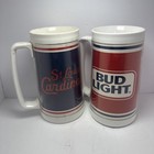 Vintage Bud Light  St  Louis Cardinals Thermal Beer  Mugs