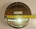 Weems   Plath  Time   Tide Clock Solid Brass Porthole Quartz Time Tested
