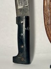 Vintage Colima Guatemala Machete Carbon Steel Blade Tooled Leather Sheath
