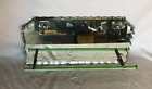 Antique Jadeite Green Glass 18  Towel Bar With Wall Mirror Vtg Old 496-25b