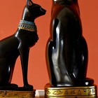 12 Inch Tall Black Egyptian Cat Goddess Bastet Statue  Ancient Egypt Bast Figuri