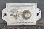 Antique Foundry Metal Casting Mold Pattern Of 6    Bell And Clapper
