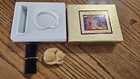 Vintage Est  e Lauder Solid Perfume Compact Enameled Sleeping Cat Kitten With Box