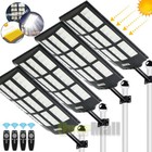9999900lm Solar Led Street Light Commercial Outdoor Ip67 Security Road Lamp pole