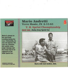 Mario Andretti Signed 1992 C-a-c Trading Card Indy Racing  5