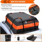 Xbeek Rooftop Top Cargo Carrier Bag Waterproof 15 Cubic Feet For All