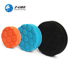 4 Piece 3    4    5    Automotive Sponge Polishing Pad Set With 5 16   -24 Threads