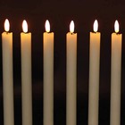 Led Flameless Taper Candle Light Battery Long Candlestick Dinner Candles Lights