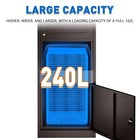 Package Delivery Box Storage Parcel Delivery Lockable Home Drop Container-large