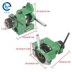 Spin Index Fixture Milling 5c Collet Vertical Horizontal  0004  Spindle Thread