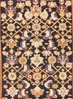 Antique Hand Knotted Runner Rug