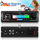 Pyle Bluetooth Marine Receiver Stereo -300w Single Din Boat Marine Head Unit Amp