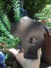 Antique Iron Fair Carnival Gallery Shooting Target Buffalo  Scarce Animal Shape 