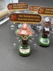 Solar Power Thanksgiving Fall Dancing Turkey - Pilgrim - Scarecrow - Lot Of 9