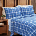 100  Cotton Flannel Sheets Queen Size - Super Soft  Heavyweight  Double Brushed 