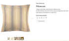 2 New Yves Delorme Ecrit Euro Shams Jacquard Exotic Animal Print Sateen France