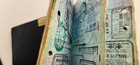 Vintage 3 Expired Passports Cancelled Obsolete Us Travel Collectible Multiples