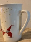 Starbucks 2019 Christmas Gnome And Puppy Ceramic Coffee Mug Rare